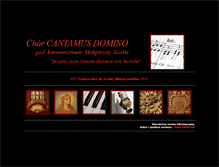 Tablet Screenshot of chor-slawkow.pl